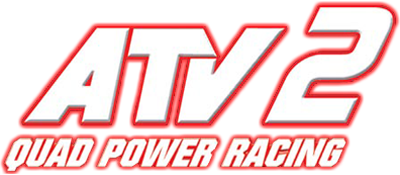 ATV Quad Power Racing 2 title screen for Playstation 2